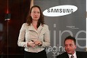 Reka Balint, vodja korporativnega marketinga in odnosov z javnostmi Samsung Electronics Avstrija  	 
