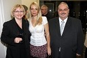 Marzena Ewa Krajewska, namestnica poljskega ambasadorja, Ana Šinkovec, pianistka in Pavol Zatlkaj, svetovalec na Ambasadi Slovaške