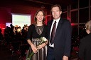 dr. Tina Pangršič, kandidatka za znanstvenico leta 2010 in Andrej Vilfan