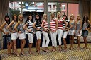 Kandidatke za Miss Slovenije 2006 na tiskovni konferenci pred izborom