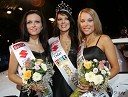 Vanja Ivanovič, 2. spremljevalka Miss Slovenije 2006, Iris Mulej, Miss Slovenije 2006 in Katarina Jurkovič, 1. spremljevalka Miss Slovenije 2006 in Miss fotogeničnosti 2006