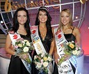 Vanja Ivanovič, 2. spremljevalka Miss Slovenije 2006, Iris Mulej, Miss Slovenije 2006 in Katarina Jurkovič, 1. spremljevalka Miss Slovenije 2006 in Miss fotogeničnosti 2006