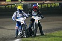 Nicki Pedersen (Danska) in Mattia Carpanese (Italija)