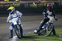 Nicki Pedersen (Danska) in Mattia Carpanese (Italija)