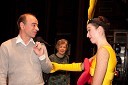 Cristophe Capacci, umetniški vodja opere v SNG Opera in balet Ljubljana in Elvira Hasanagič, operna pevka
