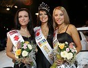 Vanja Ivanovič, 2. spremljevalka Miss Slovenije 2006, Iris Mulej, Miss Slovenije 2006 in Katarina Jurkovič, 1. spremljevalka Miss Slovenije 2006 in Miss fotogeničnosti 2006