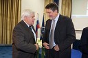 Milan Kučan, nekdanji predsednik republike Slovenije in dr. Štefan Bogdan Šalej, generalni direktor ICPE