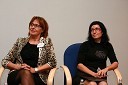 Alenka Vrandečić, Spiritoso in dr. Irena Fonda, direktorica podjetja Fonda