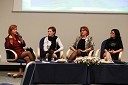 Jerneja Kamnikar, direktorica podjetja Vivo catering, Sabina Dimnik, Data d.o.o., Alenka Vrandečić, Spiritoso in dr. Irena Fonda, direktorica podjetja Fonda