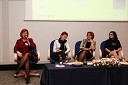 Jerneja Kamnikar, direktorica podjetja Vivo catering, Sabina Dimnik, Data d.o.o., Alenka Vrandečić, Spiritoso in dr. Irena Fonda, direktorica podjetja Fonda 	 
