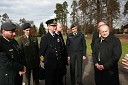 Generalmajor mag. Alojz Šteiner, načelnik Generalštaba Slovenske vojske, general Håkan Syren, predsedujoči Vojaškemu odboru Evropske unije (EUMC) in Franc Kangler, župan Mestne občine Maribor