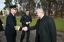 General Håkan Syren, predsedujoči Vojaškemu odboru Evropske unije (EUMC) in Franc Kangler, župan Mestne občine Maribor