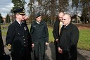 General Håkan Syren, predsedujoči Vojaškemu odboru Evropske unije (EUMC), ..., Milan Mikl, požupan Mestne občine Maribor in Franc Kangler, župan Mestne občine Maribor