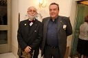 Andrej Ivanuša, klubski mojster, in Henrik Allegro, predsednik Rotary kluba Maribor – Park