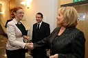 Katja Blažič, urednica revije Wellness in Alenka Iskra, predsednica uprave Term d.d.