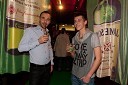 Martin Kosaber, brand manager Pernod Ricard Slovenija d.o.o. in prijatelj Andrej