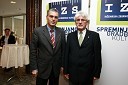 Črtomir Remec, predsednik Inženirske zbornice Slovenije (IZS) in dr. Roko Žarnič, minister za okolje in prostor