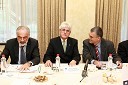 	Josef Robl, predsednik Evropskega sveta inženirskih zbornic, dr. Roko Žarnič, minister za okolje in prostor in Črtomir Remec, predsednik Inženirske zbornice Slovenije (IZS) 	