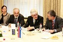 Josef Robl, predsednik Evropskega sveta inženirskih zbornic, dr. Roko Žarnič, minister za okolje in prostor in Črtomir Remec, predsednik Inženirske zbornice Slovenije (IZS)