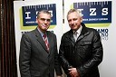 Črtomir Remec, predsednik Inženirske zbornice Slovenije (IZS)  in dr. Branko Zadnik, predsednik upravnega odbora matične sekcije gradbenih inženirje