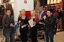 Janez Korpič, center manager Velejaparka, Darja Hlade, marketing Vulcano Models in povezovalka dogodka, Dina Ćurić, eventmanager agencije CTRL v Velejaparku ter Alen Vogrinec Vesel, pevec