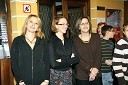 Tatjana Doma, dramaturginja SLG Celje, Barbara Herzmansky, vodja marketinga in odnosov z javnostmi SLG Celje, Jerneja Volfand, vodja programa SLG Celje
