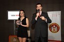 Sara Kuduzović, hostesa in Mitja Šeško, predsednik Rotaract club Maribor