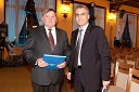 Jernej Verbič, župan Postojne in Črtomir Remec, predsednik Rotary cluba 2010