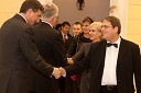 Borut Pahor, predsednik vlade Republike Slovenije in Alen Premerl