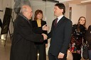 Alessandro Pietromarchi, veleposlanik Italije v Sloveniji in Jurij Giacomelli, predsednik uprave Dela