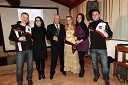 Ivan Skubin, potapljaški klub Subrda, ..., Franc Mužič, župan občine Brda, Andreja Erzetič, Vinska kraljica Slovenije 2010, Jasna Kuljaj, tv voditeljica in povezovalka prireditve ter ...