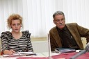 Vesna Žličar, tajnica KS Malečnik - Ruperče in Jožef Škof, predsednik Sveta KS Malečnik - Ruperče