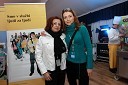 Sabina Podkrižnik, direktorica sektorja za trženje Pošta Slovenije in Ana Sešek Kuntu, namestnica direktorice sektorja za trženje Pošta Slovenije