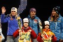 Veronika Zuzulova, smučarka (Slovaška), Tina Maze, smučarka (Slovenija) in Therese Borssen, smučarka (Švedska)