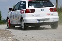 Posadka Evgen Gunjač in Aleš Bele (Slovenija) v avtu SEAT Ibiza 1.9 TDI