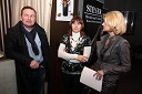 Matjaž Kek, selektor slovenske nogometne reprezantance, Magda Steyer, Steyer vina in Norma Bale, direktorica Kultprotura ter povezovalka dogodka