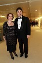 Mitja Bervar, ravnatelj Opere in baleta Ljubljana ter soproga Sonja Kralj Bervar