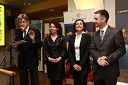 Jan Ciglenečki, direktor predstavništva Slovenske turistične agencije v Avstriji, Metka Erjavec Granov, direktorica regionalne prodaje Sava Turizem - TMC d.o.o., Violeta Milusheva, vodja prodaje Kempinski Palace Portorož in Janez Jager, Izvršni direktor za področje trženja in prodaje LifeClass
