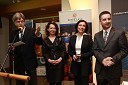 Jan Ciglenečki, direktor predstavništva Slovenske turistične agencije v Avstriji, Metka Erjavec Granov, direktorica regionalne prodaje Sava Turizem - TMC d.o.o., Violeta Milusheva, vodja prodaje Kempinski Palace Portorož in Janez Jager, Izvršni direktor za področje trženja in prodaje LifeClass