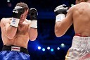 Dejan Zavec, svetovni prvak v velterski kategoriji po verziji IBF in Paul Delgado, ameriški boksar