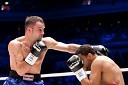 Dejan Zavec, svetovni prvak v velterski kategoriji po verziji IBF in Paul Delgado, ameriški boksar