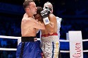 Dejan Zavec, svetovni prvak v velterski kategoriji po verziji IBF in Paul Delgado, ameriški boksar