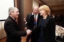 John Bercow, predsednik spodnjega doma britanskega parlamenta in Nevenka Črešnar Pergar, lastnica in direktorica podjetja NP Consulting