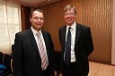 Dr. Andrej Vizjak, PwC, predsednik za svetovanje in Francois Mattelaer direktor PwC Slovenija