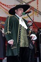 Baron Janez Golc, plemeniti Jakob Breuner Markovski, princ karnevala 2011