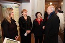 Alenka Starman in Vesna Gotovina, avtorici razstave, dr. Slavica Tovšak, direktorica Pokrajinskega arhiva Maribor ter Janez Ujčič, podžupan Mestne občine Maribor