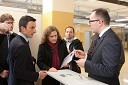 Alberic Chopelin, generalni direktor Peugeot Slovenija d.o.o., Alenka Nedelko, odnosi z javnostmi Peugeot Slovenija d.o.o. in Boštjan Bratuš, podpredsednik poslovodnega odbora Hidrie