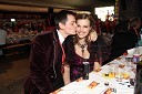 Tina Petelin, Miss Slovenije 2009 ter njen fant Adam Vengust