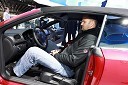 Košarkar Mario Kraljevič in novi Volkswagen Golf Cabriolet