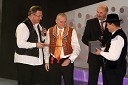 Branko Uvodić, voditelj oddaje, Franc Kangler, župan Mestne občine Maribor, Zdenko Antešič, župan mesta Rab in Janez Hrastnik
